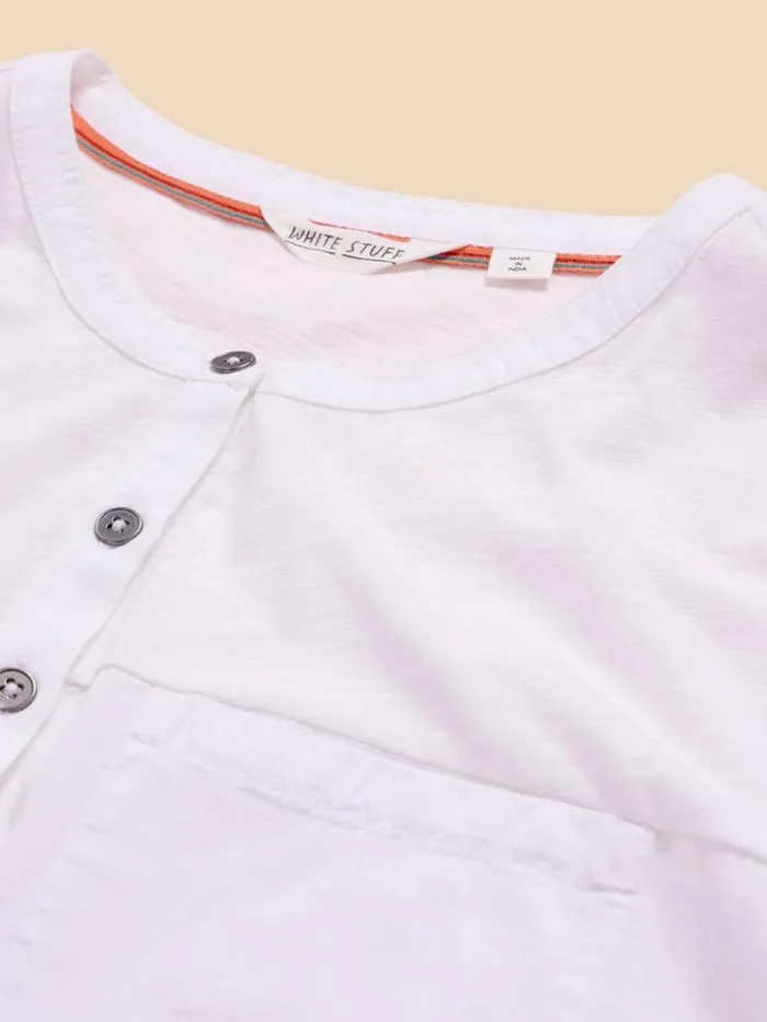 White Stuff TOPS and TEES BETH JERSEY SHIRT Brilliant White 8211 Women White Stuff TOPS and TEES BETH JERSEY SHIRT Brilliant White 8211 Women