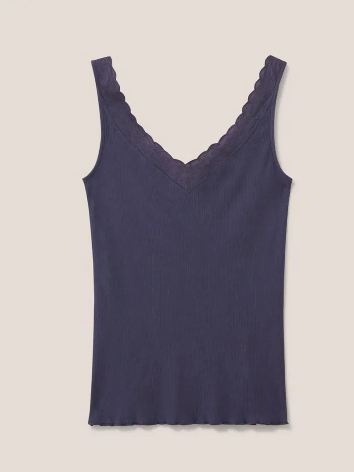 White Stuff TOPS and TEES SEABREEZE VEST V NECK Dusty Purple 8211 Women White Stuff TOPS and TEES SEABREEZE VEST V NECK Dusty Purple 8211 Women