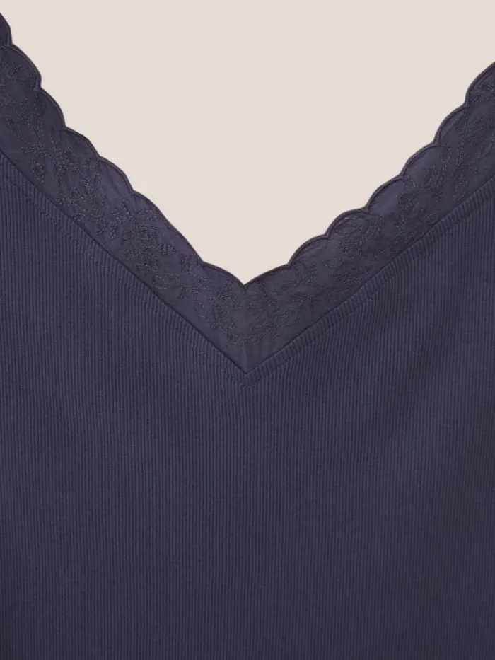White Stuff TOPS and TEES SEABREEZE VEST V NECK Dusty Purple 8211 Women White Stuff TOPS and TEES SEABREEZE VEST V NECK Dusty Purple 8211 Women