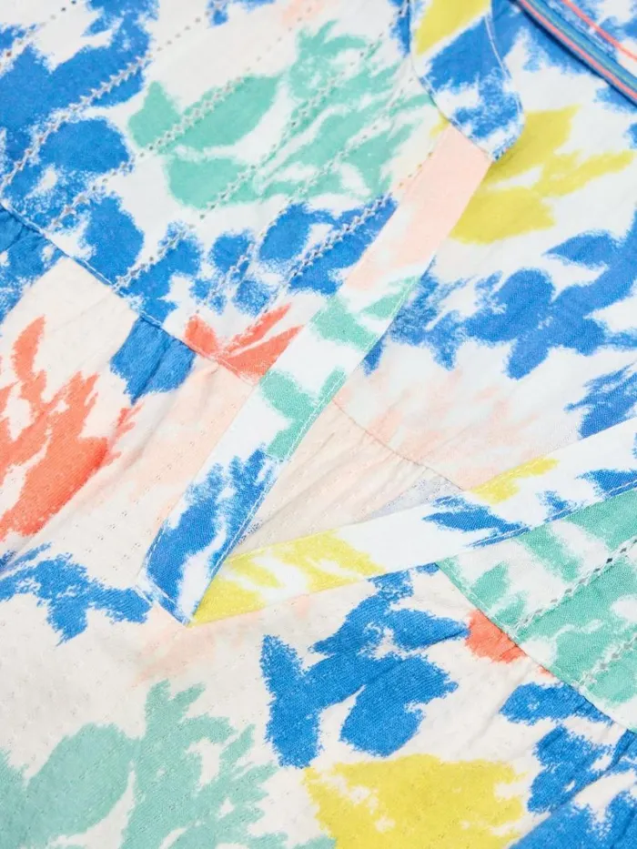White Stuff TOPS and TEES TESSA WOVEN FRILL TOP White Print 8211 Women White Stuff TOPS and TEES TESSA WOVEN FRILL TOP White Print 8211 Women