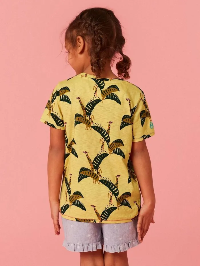 White Stuff TOPS Casey Printed SS T Shirt Yellow Multi 8211 Kids White Stuff TOPS Casey Printed SS T Shirt Yellow Multi 8211 Kids