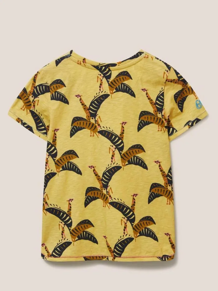 White Stuff TOPS Casey Printed SS T Shirt Yellow Multi 8211 Kids White Stuff TOPS Casey Printed SS T Shirt Yellow Multi 8211 Kids