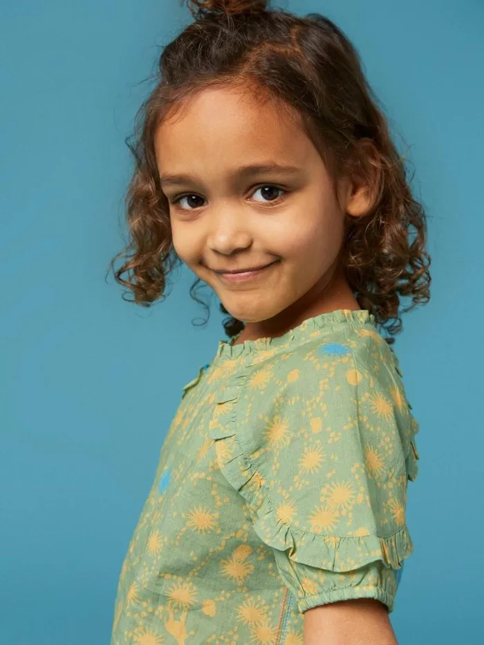 White Stuff TOPS Printed Woven Top Green Multi 8211 Kids White Stuff TOPS Printed Woven Top Green Multi 8211 Kids
