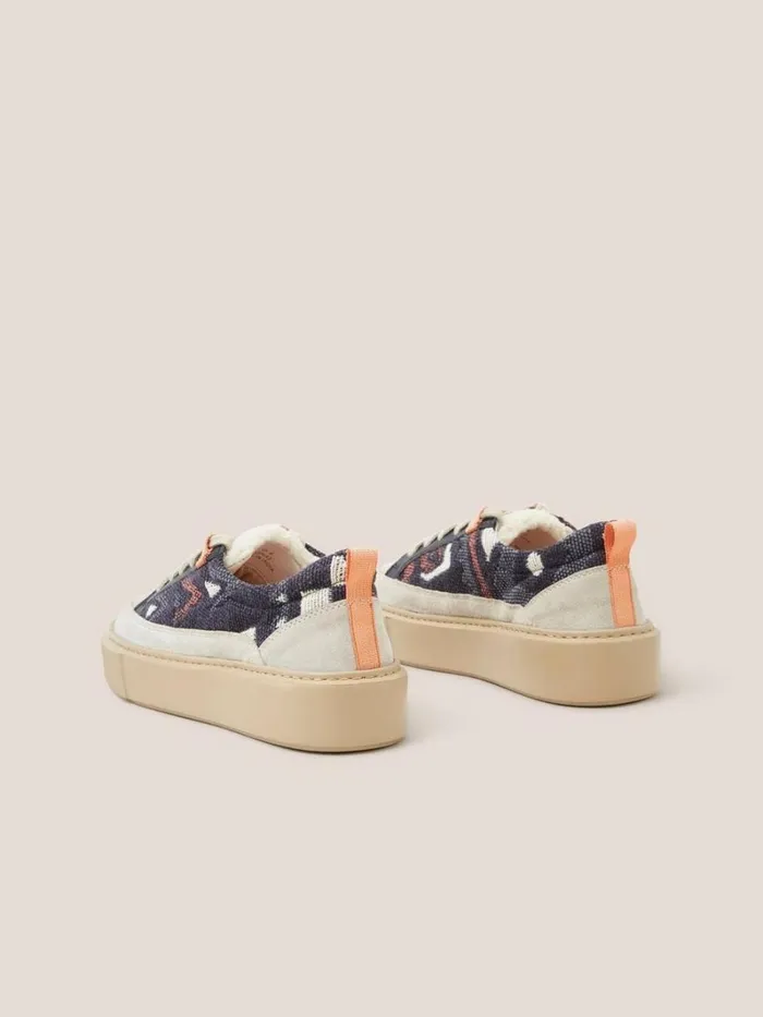 White Stuff TRAINERS XL Extralight Suede Trainer Navy Multi 8211 Women White Stuff TRAINERS XL Extralight Suede Trainer Navy Multi 8211 Women