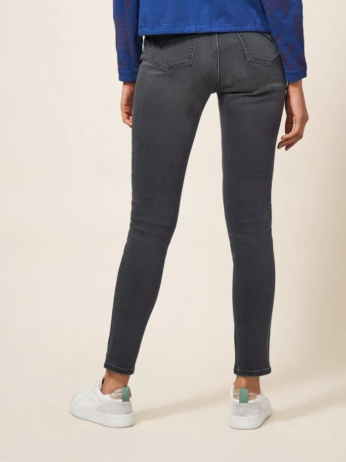 White Stuff TROUSERS Amelia Skinny Leg Jeans Charcoal Grey 8211 Women White Stuff TROUSERS Amelia Skinny Leg Jeans Charcoal Grey 8211 Women