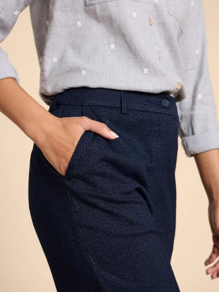 White Stuff TROUSERS Belle Wide Leg Tweedy Trouser Navy Multi 8211 Women White Stuff TROUSERS Belle Wide Leg Tweedy Trouser Navy Multi 8211 Women