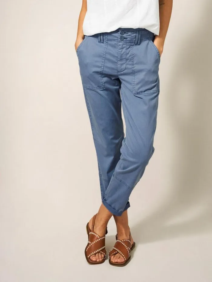 White Stuff TROUSERS Blaire Trouser Light Blue 8211 Women
