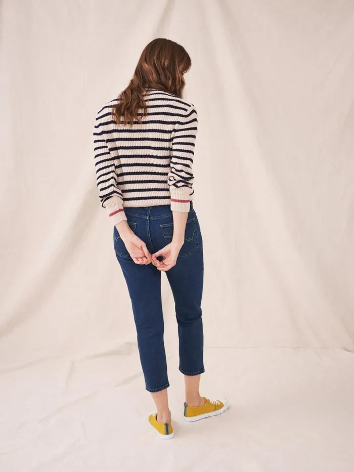 White Stuff TROUSERS Brooke Straight Crop Jean Mid Denim 8211 Women White Stuff TROUSERS Brooke Straight Crop Jean Mid Denim 8211 Women