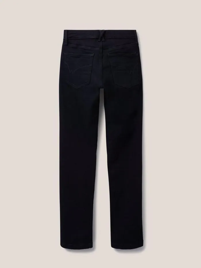 White Stuff TROUSERS Brooke Straight Jean Black Denim 8211 Women White Stuff TROUSERS Brooke Straight Jean Black Denim 8211 Women