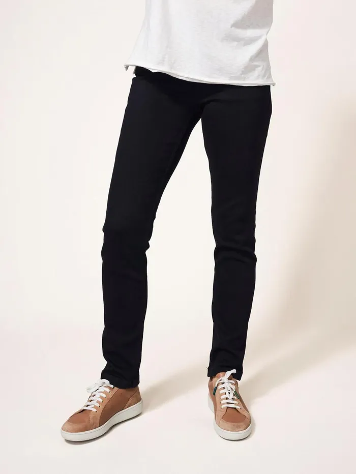 White Stuff TROUSERS Brooke Straight Jean Black Denim 8211 Women White Stuff TROUSERS Brooke Straight Jean Black Denim 8211 Women