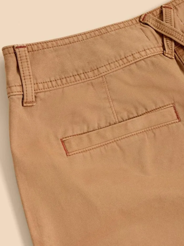 White Stuff TROUSERS Carlie Cargo Shorts Dark Natural 8211 Women White Stuff TROUSERS Carlie Cargo Shorts Dark Natural 8211 Women