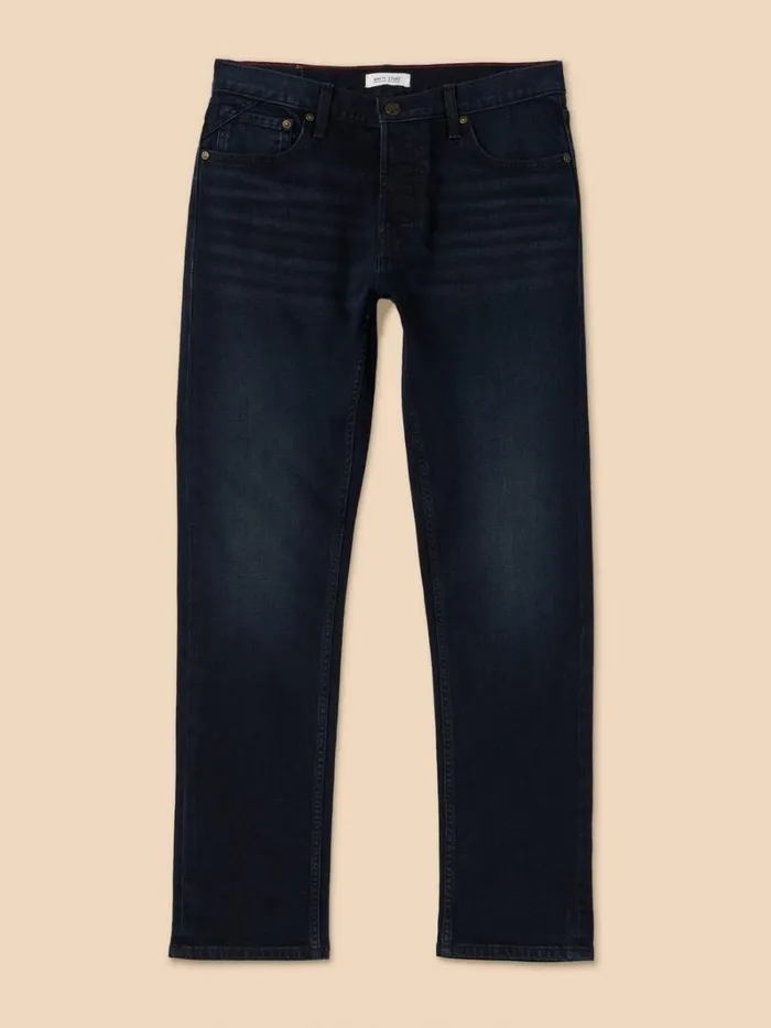 White Stuff TROUSERS Eastwood Straight Jean Black Denim 8211 Men White Stuff TROUSERS Eastwood Straight Jean Black Denim 8211 Men