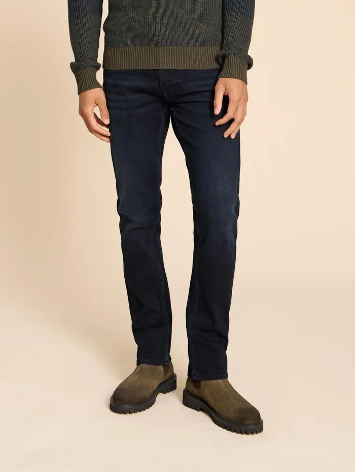White Stuff TROUSERS Eastwood Straight Jean Black Denim 8211 Men White Stuff TROUSERS Eastwood Straight Jean Black Denim 8211 Men