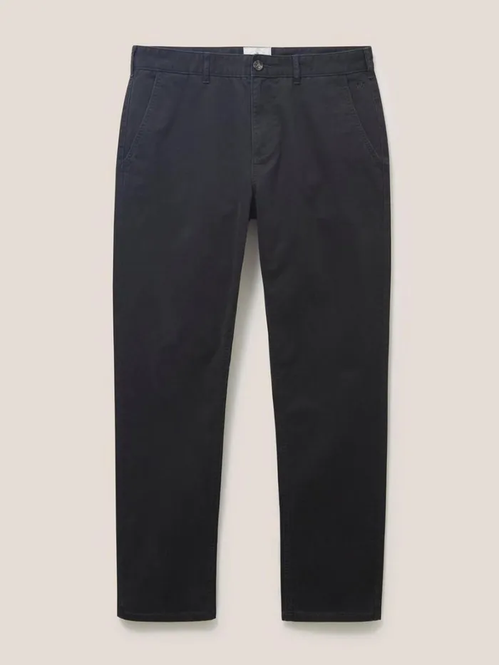 White Stuff TROUSERS Elm Chino Trouser Pure Black 8211 Men White Stuff TROUSERS Elm Chino Trouser Pure Black 8211 Men