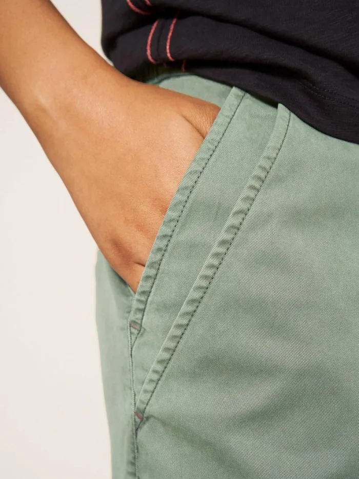 White Stuff TROUSERS Everleigh Cargo Trouser Mid Green 8211 Women