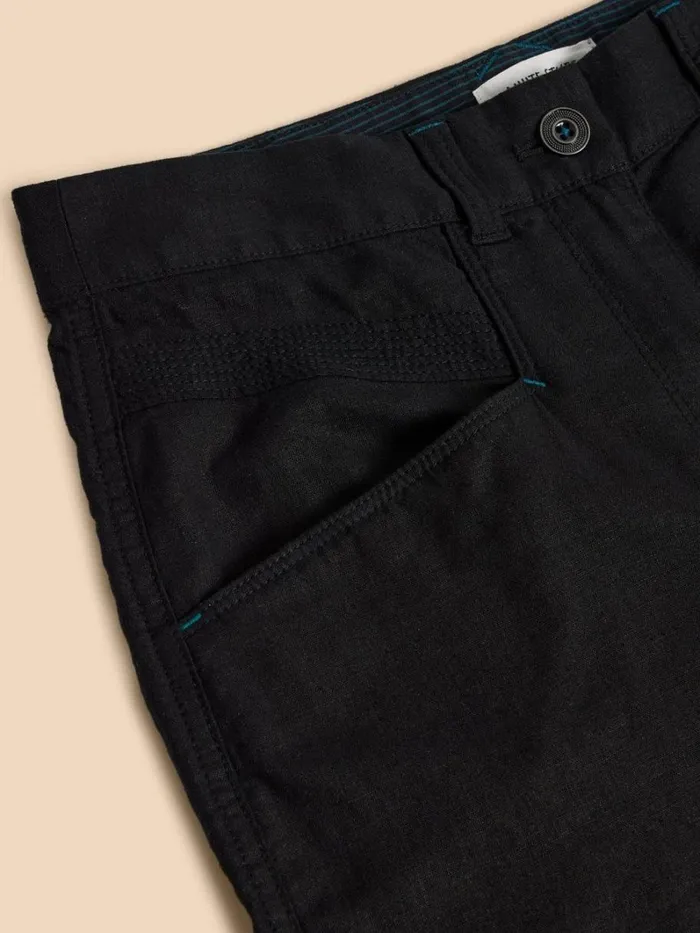 White Stuff TROUSERS Harper Linen Blend Trouser Pure Black 8211 Women White Stuff TROUSERS Harper Linen Blend Trouser Pure Black 8211 Women