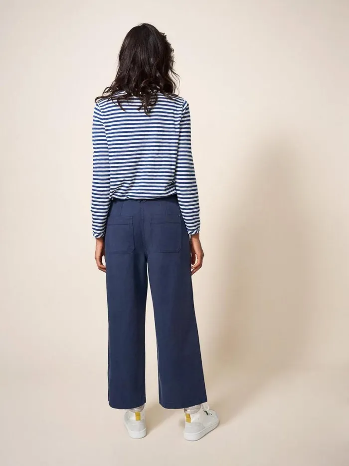 White Stuff TROUSERS Harper Wide Leg Trouser Dark Navy 8211 Women White Stuff TROUSERS Harper Wide Leg Trouser Dark Navy 8211 Women