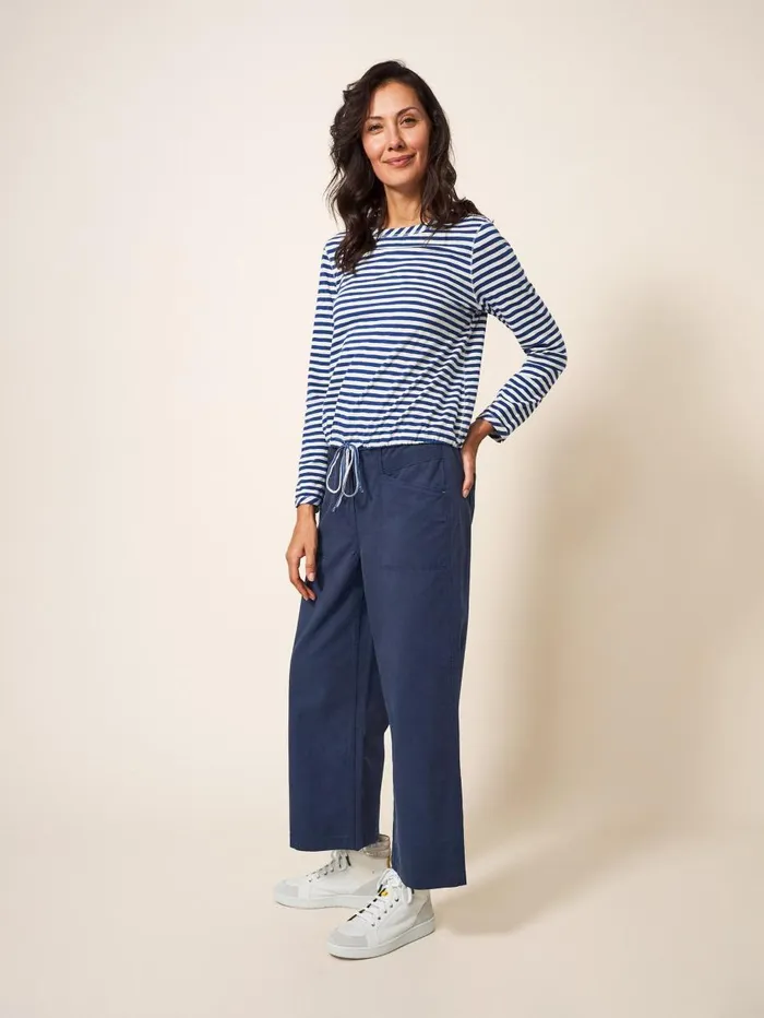 White Stuff TROUSERS Harper Wide Leg Trouser Dark Navy 8211 Women White Stuff TROUSERS Harper Wide Leg Trouser Dark Navy 8211 Women