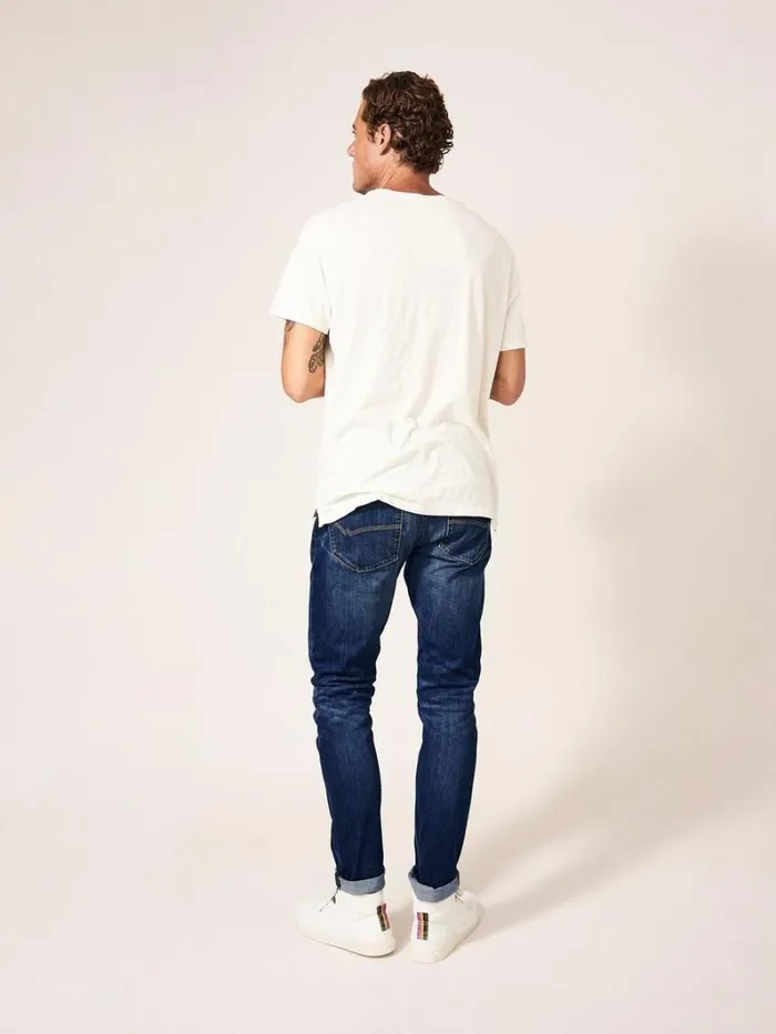 White Stuff TROUSERS Harwood Slim Jean Mid Denim 8211 Men White Stuff TROUSERS Harwood Slim Jean Mid Denim 8211 Men