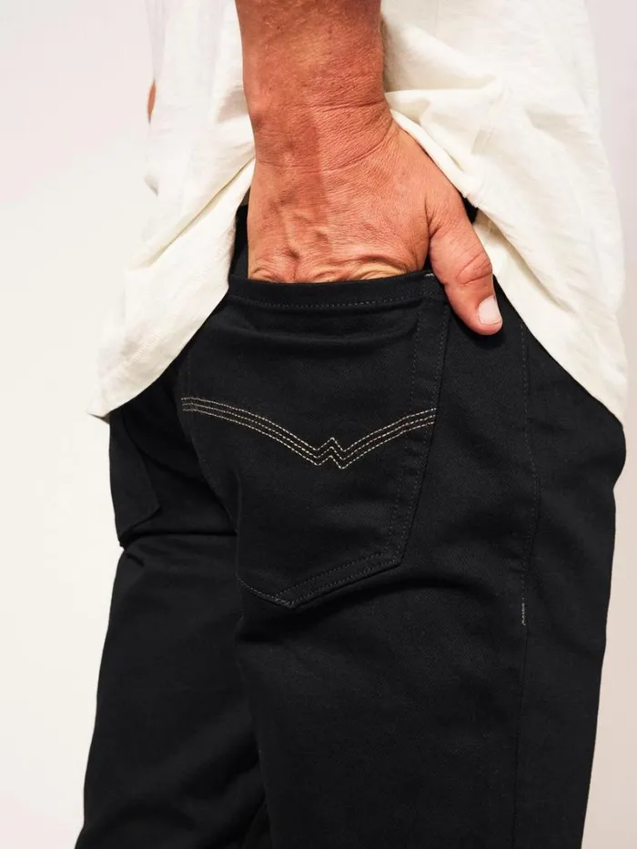 White Stuff TROUSERS Harwood Slim Jean Pure Black 8211 Men White Stuff TROUSERS Harwood Slim Jean Pure Black 8211 Men