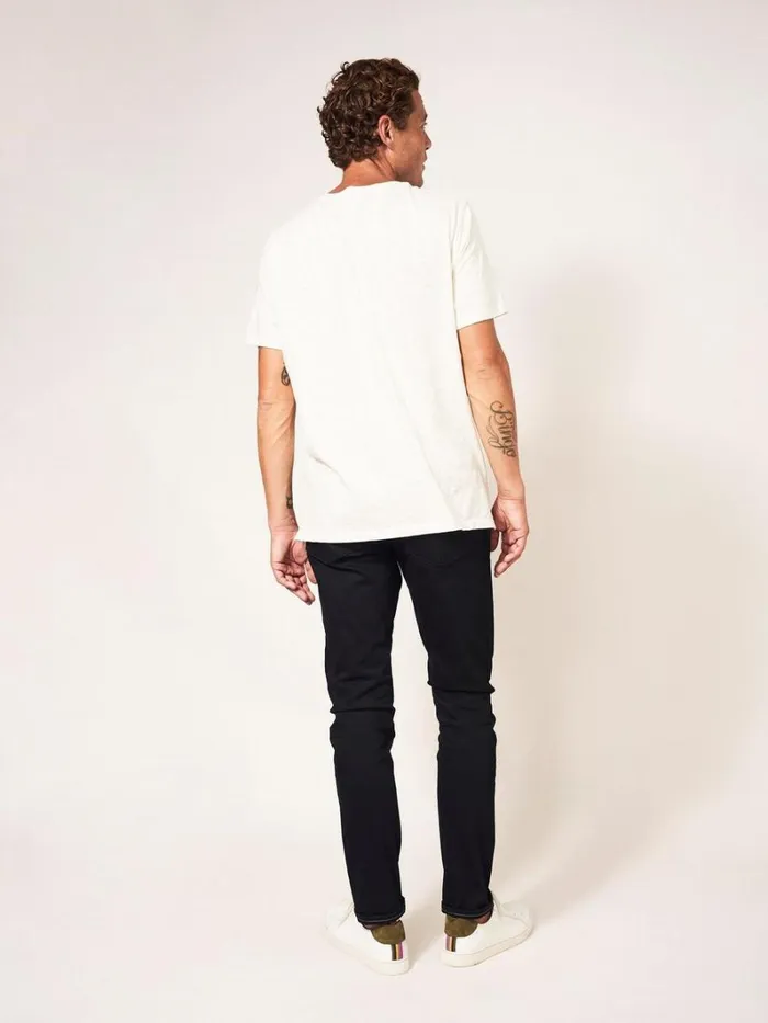 White Stuff TROUSERS Harwood Slim Jean Pure Black 8211 Men White Stuff TROUSERS Harwood Slim Jean Pure Black 8211 Men