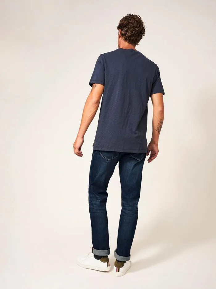 White Stuff TROUSERS Harwood Straight Jean Dark Blue 8211 Men White Stuff TROUSERS Harwood Straight Jean Dark Blue 8211 Men