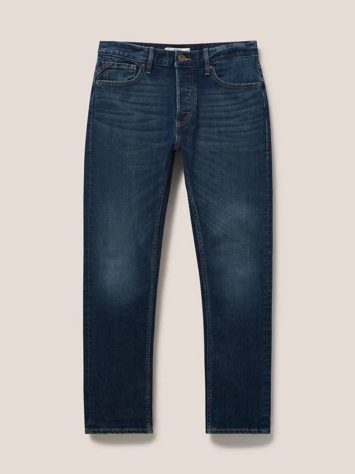 White Stuff TROUSERS Harwood Straight Jean Dark Blue 8211 Men White Stuff TROUSERS Harwood Straight Jean Dark Blue 8211 Men