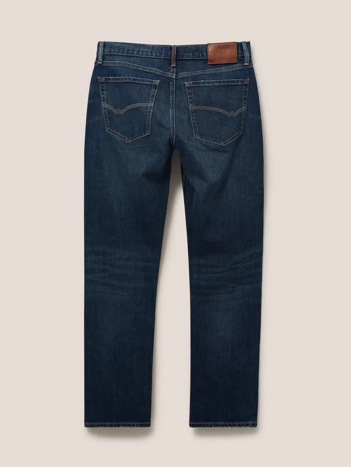 White Stuff TROUSERS Harwood Straight Jean Dark Blue 8211 Men White Stuff TROUSERS Harwood Straight Jean Dark Blue 8211 Men