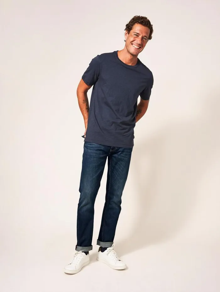 White Stuff TROUSERS Harwood Straight Jean Dark Blue 8211 Men White Stuff TROUSERS Harwood Straight Jean Dark Blue 8211 Men