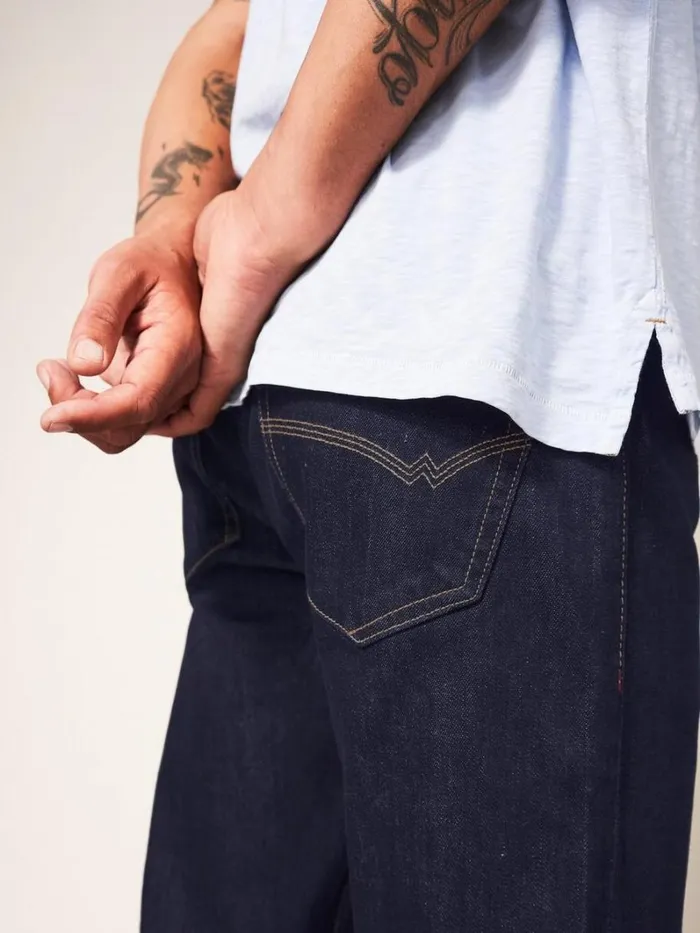White Stuff TROUSERS Harwood Straight Jean Dk Denim 8211 Men White Stuff TROUSERS Harwood Straight Jean Dk Denim 8211 Men