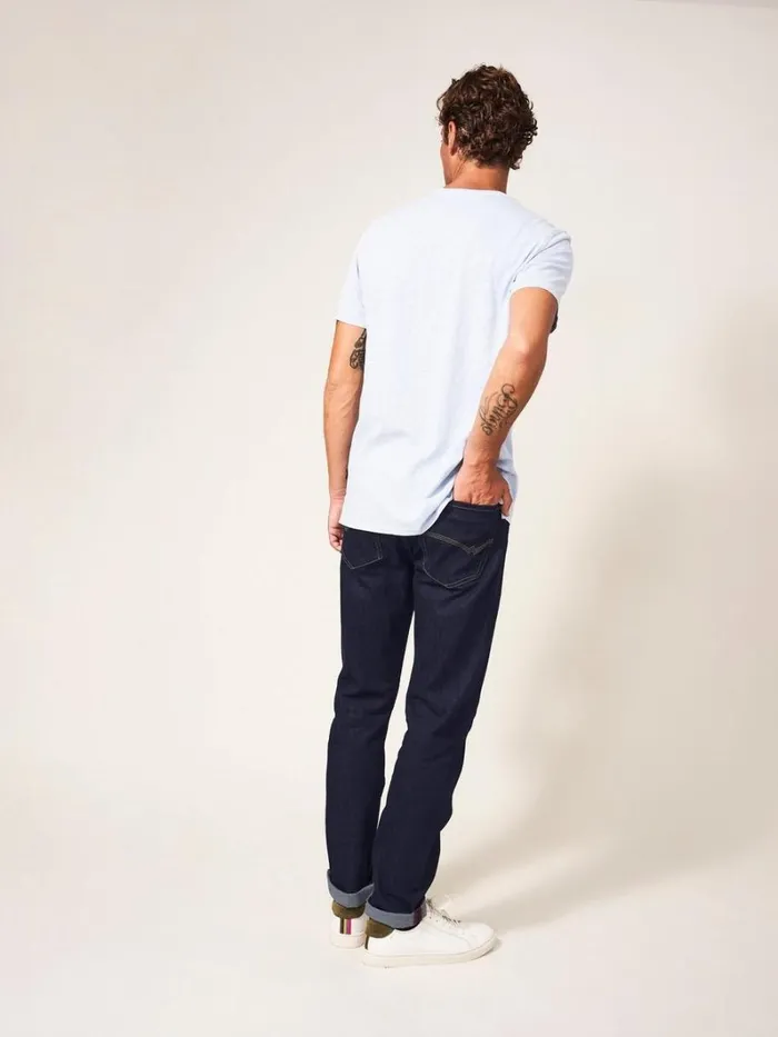 White Stuff TROUSERS Harwood Straight Jean Dk Denim 8211 Men White Stuff TROUSERS Harwood Straight Jean Dk Denim 8211 Men