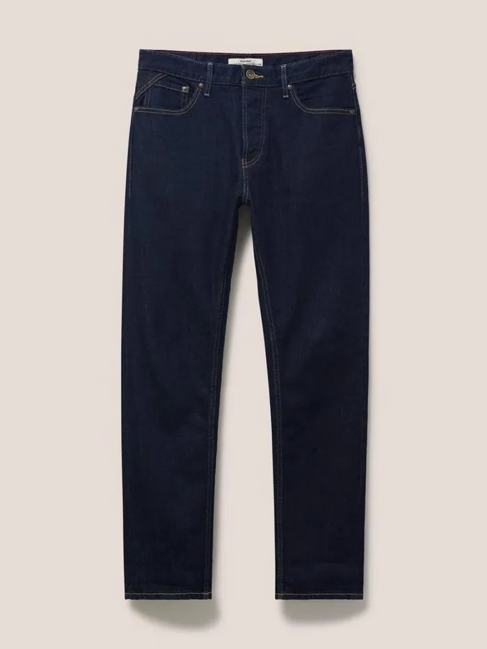 White Stuff TROUSERS Harwood Straight Jean Dk Denim 8211 Men White Stuff TROUSERS Harwood Straight Jean Dk Denim 8211 Men