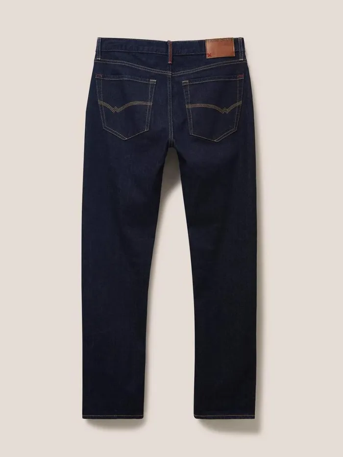 White Stuff TROUSERS Harwood Straight Jean Dk Denim 8211 Men White Stuff TROUSERS Harwood Straight Jean Dk Denim 8211 Men
