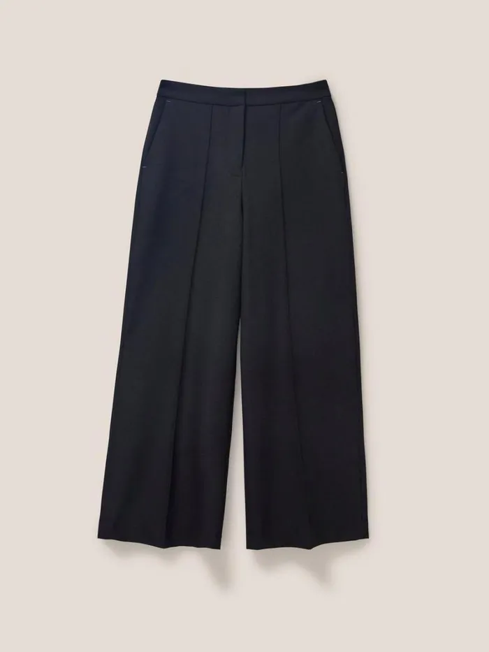 White Stuff TROUSERS Jenny Wide Leg Trouser Pure Black 8211 Women White Stuff TROUSERS Jenny Wide Leg Trouser Pure Black 8211 Women