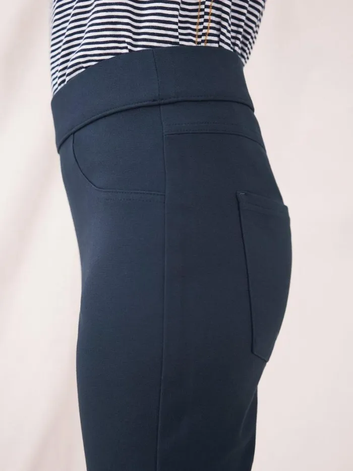 White Stuff TROUSERS Jodie Ponte Casual Jeggings Dark Navy 8211 Women