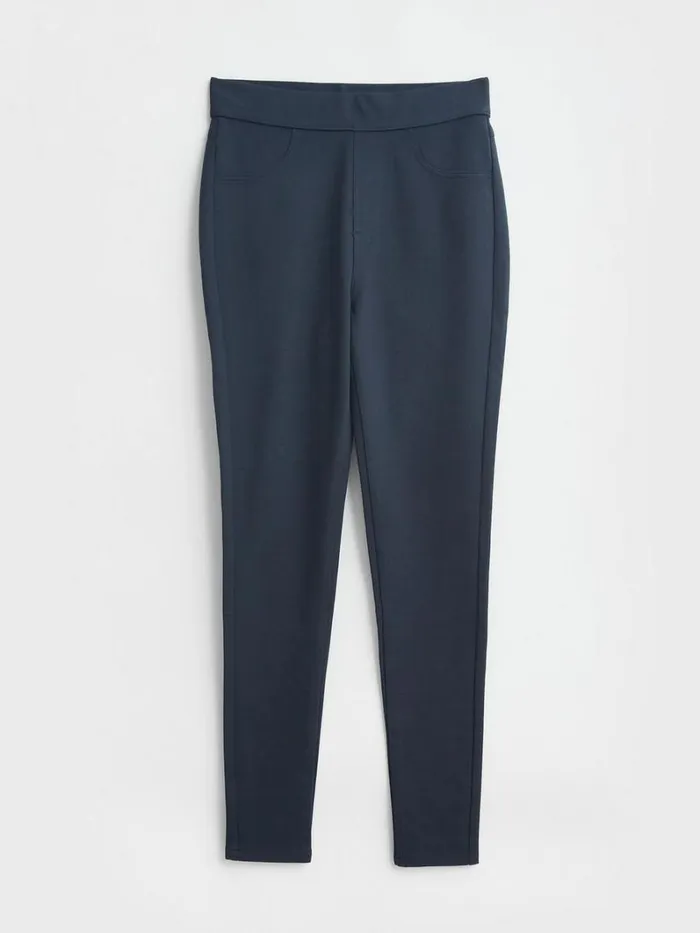 White Stuff TROUSERS Jodie Ponte Casual Jeggings Dark Navy 8211 Women