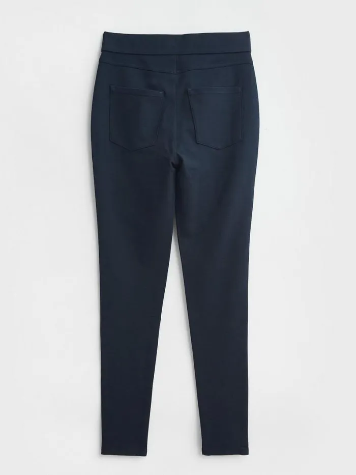 White Stuff TROUSERS Jodie Ponte Casual Jeggings Dark Navy 8211 Women