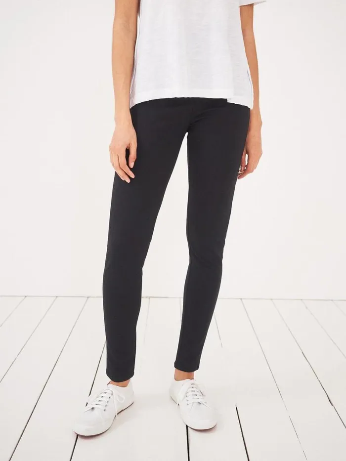 White Stuff TROUSERS Jodie Ponte Casual Jeggings Pure Black 8211 Women