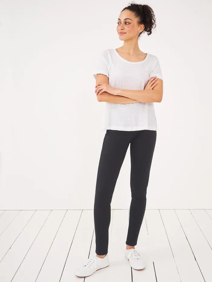 White Stuff TROUSERS Jodie Ponte Casual Jeggings Pure Black 8211 Women