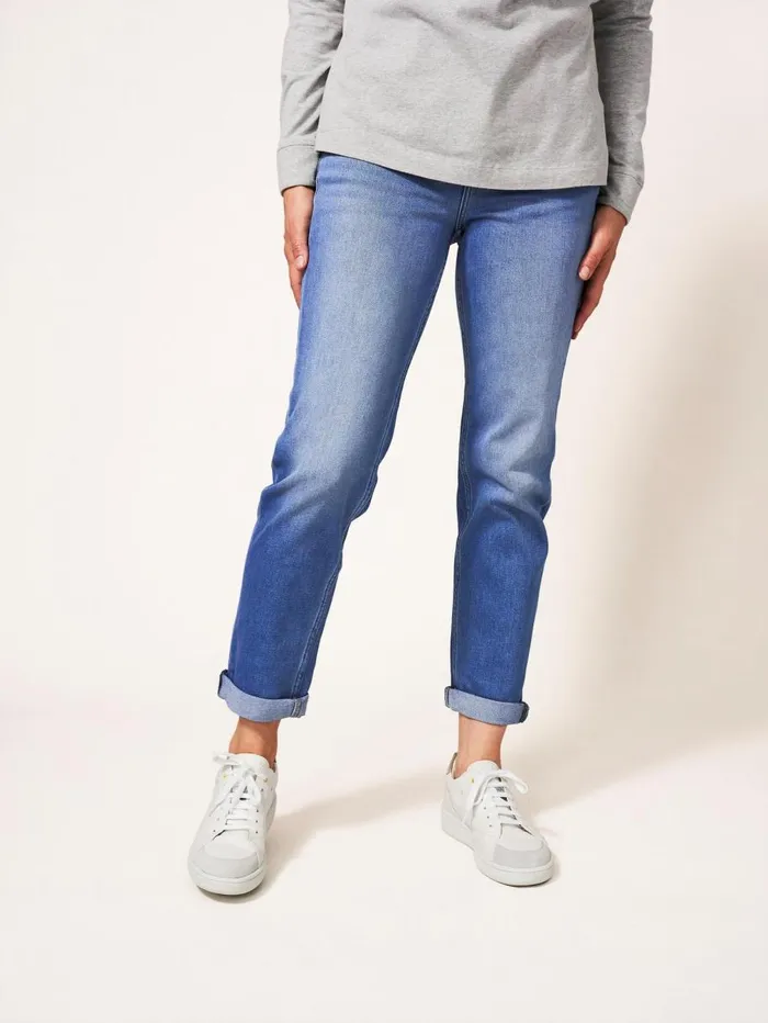 White Stuff TROUSERS Katy Relaxed Slim Jean Light Denim 8211 Women White Stuff TROUSERS Katy Relaxed Slim Jean Light Denim 8211 Women