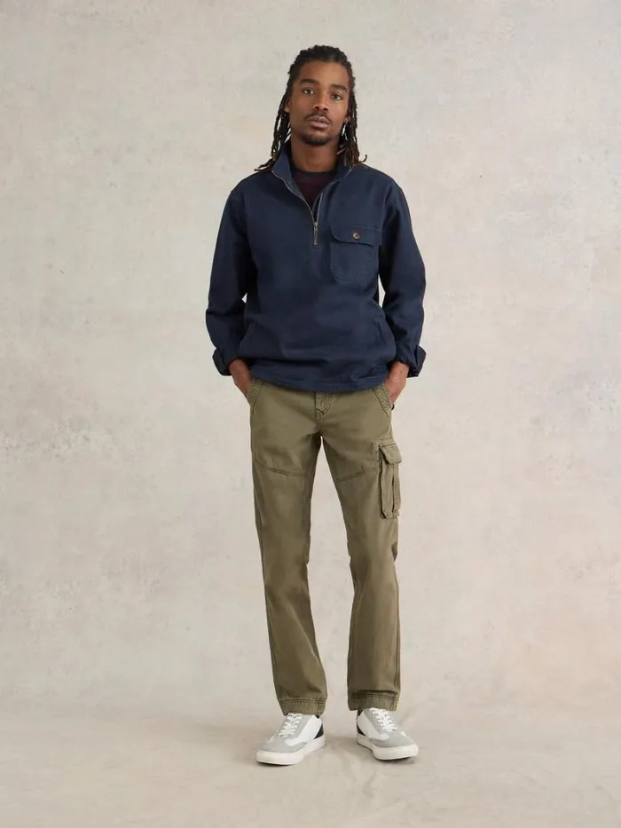 White Stuff TROUSERS Kegworth Organic Cargo Trouser Khaki Green 8211 Men White Stuff TROUSERS Kegworth Organic Cargo Trouser Khaki Green 8211 Men