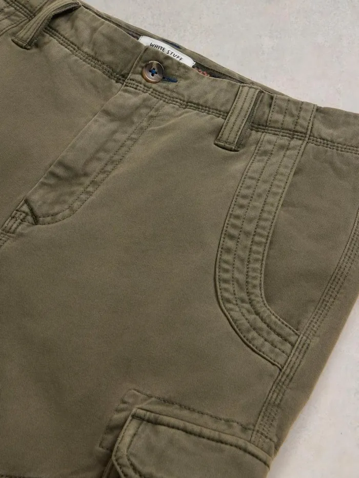 White Stuff TROUSERS Kegworth Organic Cargo Trouser Khaki Green 8211 Men White Stuff TROUSERS Kegworth Organic Cargo Trouser Khaki Green 8211 Men