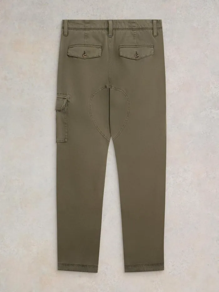 White Stuff TROUSERS Kegworth Organic Cargo Trouser Khaki Green 8211 Men White Stuff TROUSERS Kegworth Organic Cargo Trouser Khaki Green 8211 Men