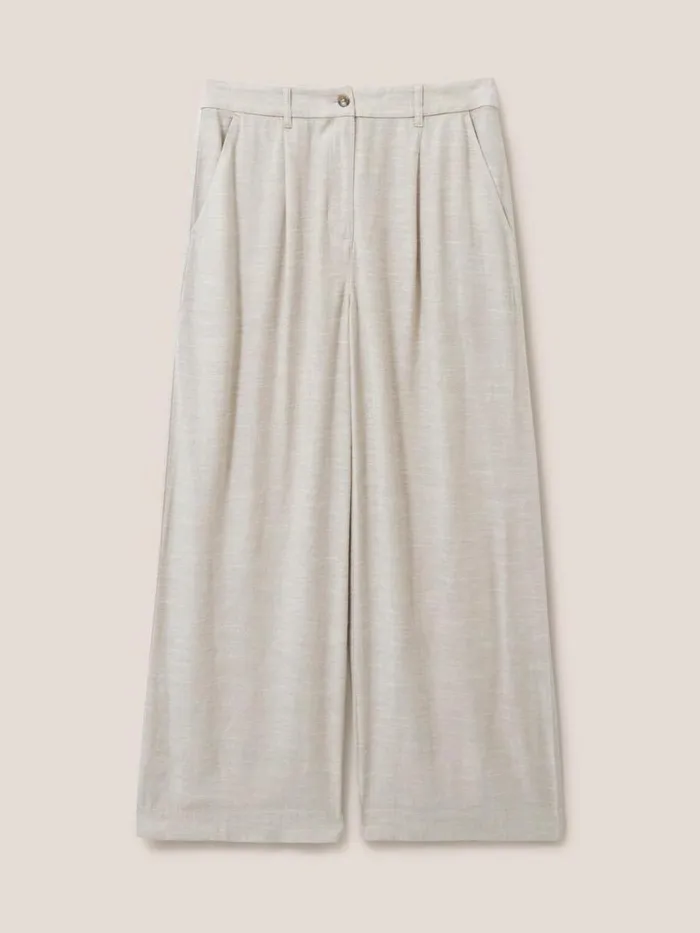 White Stuff TROUSERS Lucinda Wide Leg Trouser Light Natural 8211 Women White Stuff TROUSERS Lucinda Wide Leg Trouser Light Natural 8211 Women