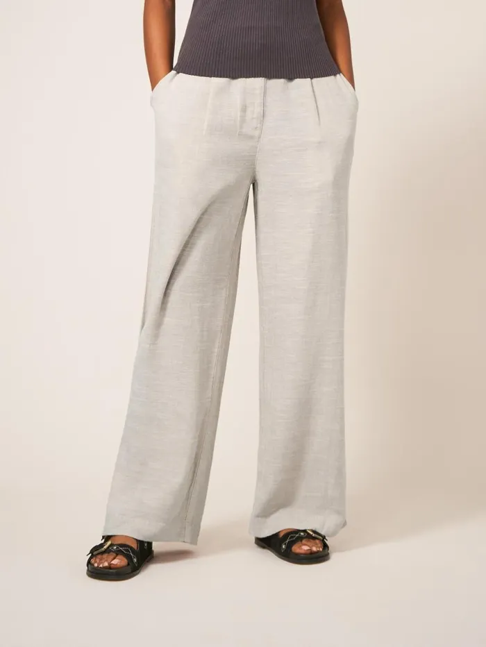 White Stuff TROUSERS Lucinda Wide Leg Trouser Light Natural 8211 Women White Stuff TROUSERS Lucinda Wide Leg Trouser Light Natural 8211 Women