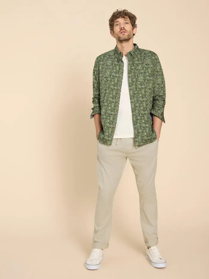 White Stuff TROUSERS Palmer Drawstring Chino Light Natural 8211 Men White Stuff TROUSERS Palmer Drawstring Chino Light Natural 8211 Men