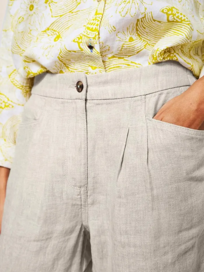 White Stuff TROUSERS Rowena Linen Trouser Light Natural 8211 Women White Stuff TROUSERS Rowena Linen Trouser Light Natural 8211 Women