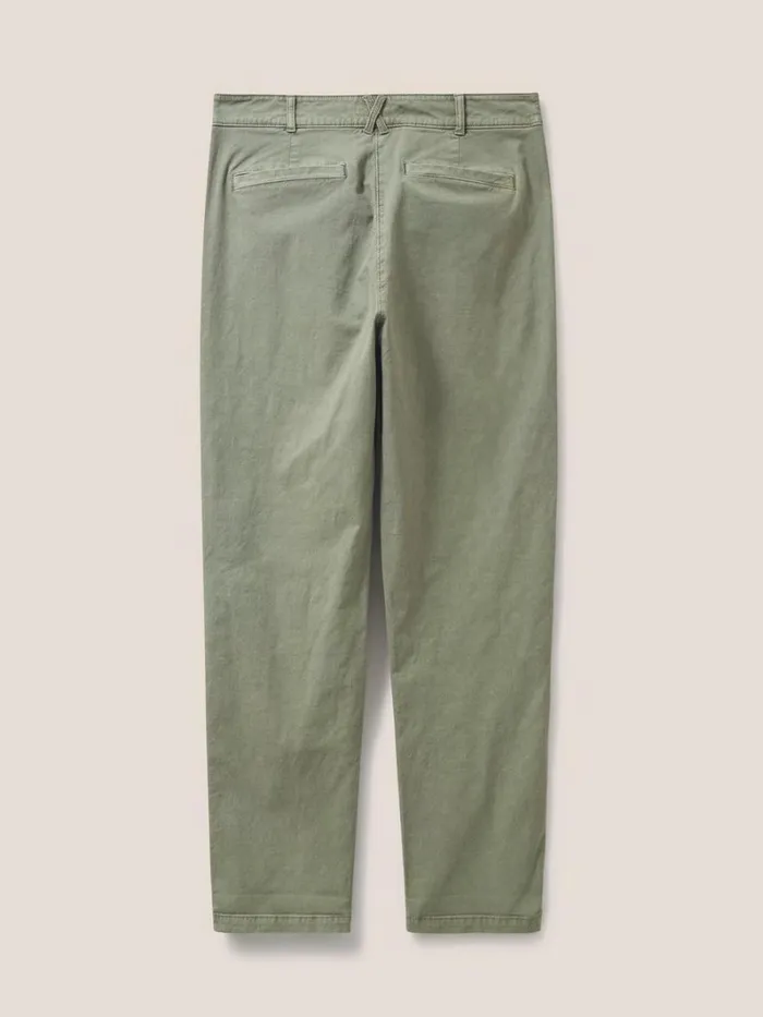 White Stuff TROUSERS Twister Chino Mid Green 8211 Women White Stuff TROUSERS Twister Chino Mid Green 8211 Women