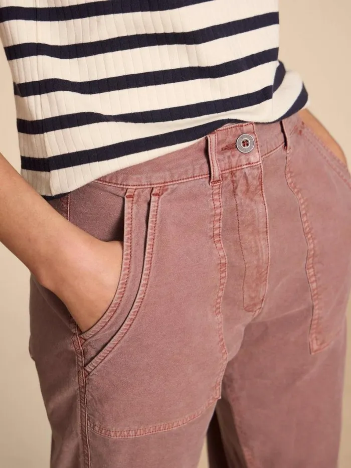 White Stuff TROUSERS Twister Chino Trouser Dusty Pink 8211 Women White Stuff TROUSERS Twister Chino Trouser Dusty Pink 8211 Women