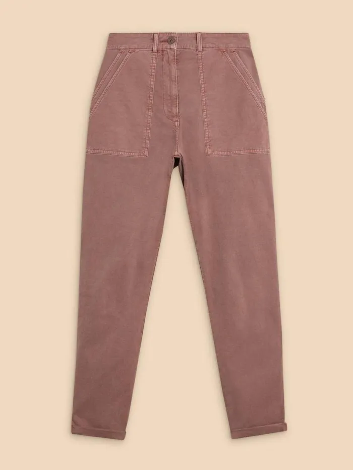 White Stuff TROUSERS Twister Chino Trouser Dusty Pink 8211 Women White Stuff TROUSERS Twister Chino Trouser Dusty Pink 8211 Women